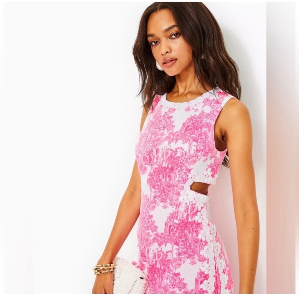 Lilly Pulitzer Limited Edition
RARE hard to find Harlyn Maxi Romper sz 16